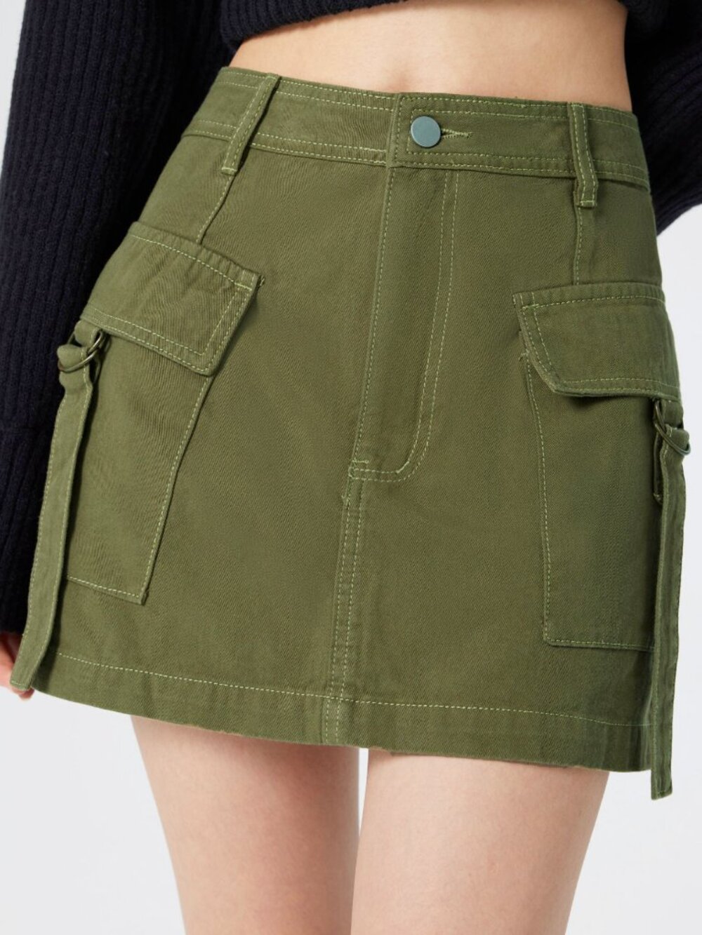 Cider Cargo Mini Skirt